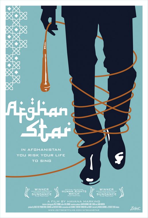 Imagem do Poster do filme 'Estrela Afegã (Afghan Star)'
