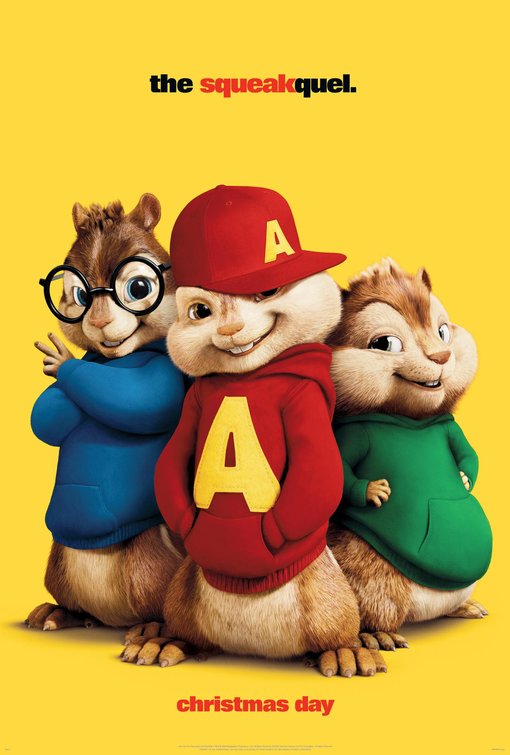 Imagem do Poster do filme 'Alvin e os Esquilos 2 (Alvin and the Chipmunks: The Squeakquel)'