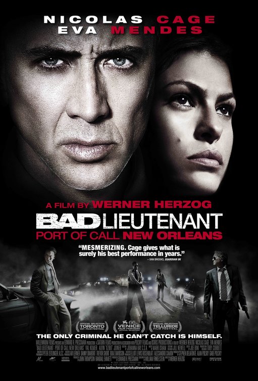 Imagem do Poster do filme 'Vício Frenético (Bad Lieutenant: Port of Call New Orleans)'