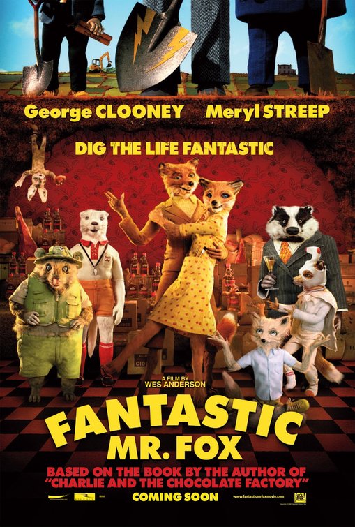 Imagem do Poster do filme 'O Fantástico Sr. Raposo (Fantastic Mr. Fox)'