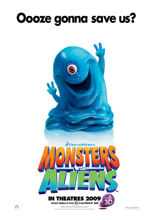 Imagem do Poster do filme 'Monstros vs. Alienígenas (Monsters vs. Aliens)'