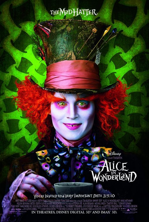 Imagem do Poster do filme 'Alice no País das Maravilhas (Alice in Wonderland)'
