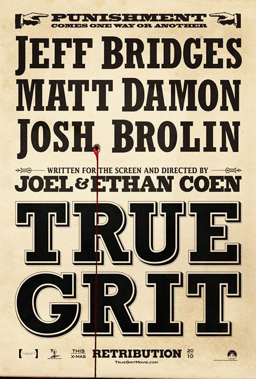 Imagem do Poster do filme 'True Grit'