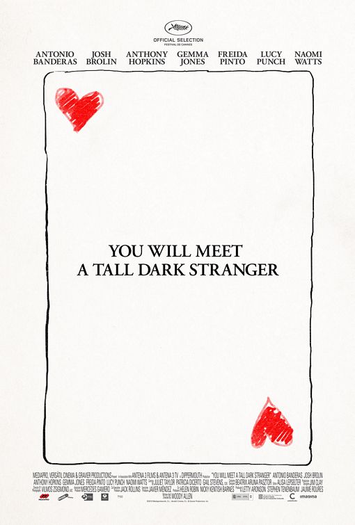Imagem do Poster do filme 'Você Vai Conhecer o Homem dos Seus Sonhos (You Will Meet a Tall Dark Stranger)'