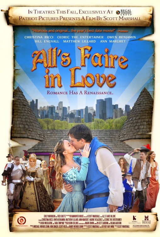 Imagem do Poster do filme 'All's Faire in Love'
