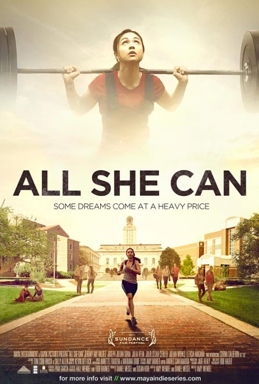 Imagem do Poster do filme 'A Força de Um Sonho (All She Can)'