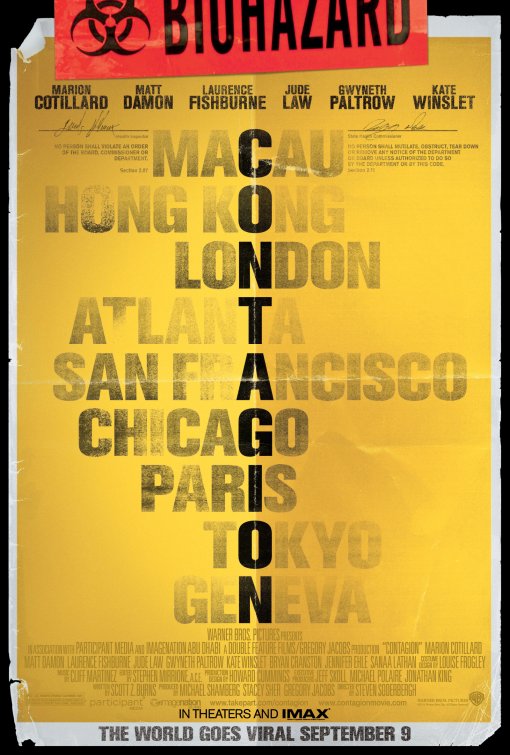 Imagem do Poster do filme 'Contagion'