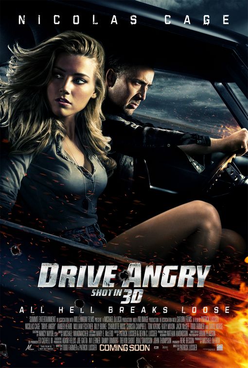 Imagem do Poster do filme 'Fúria Sobre Rodas (Drive Angry)'