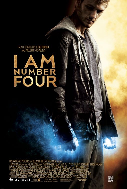 Imagem do Poster do filme 'Eu Sou o Número Quatro (I Am Number Four)'