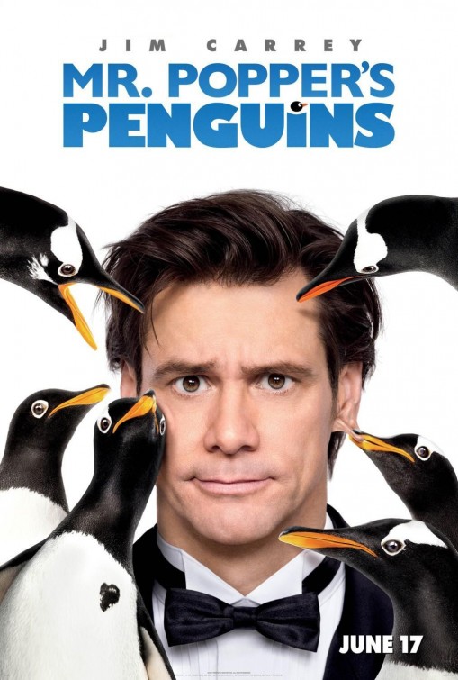 Imagem do Poster do filme 'Os Pinguins do Papai (Mr. Popper's Penguins)'