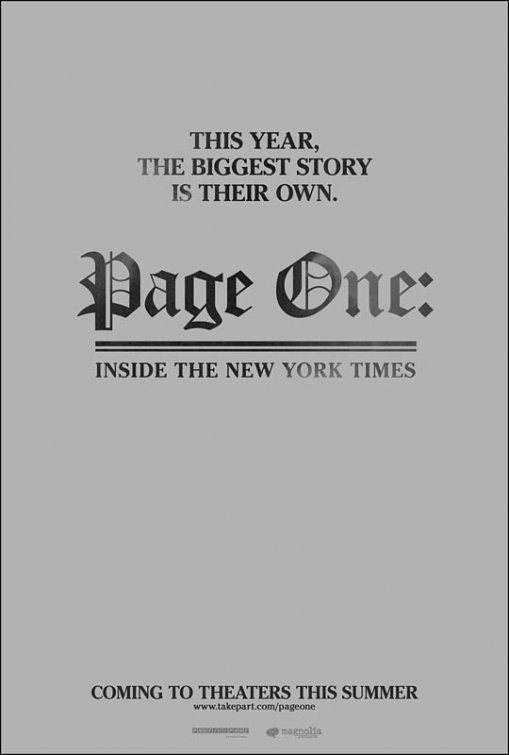 Page One: A Year Inside the New York Times