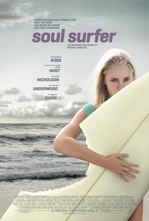 Imagem do Poster do filme 'Soul Surfer: Coragem de Viver (Soul Surfer)'