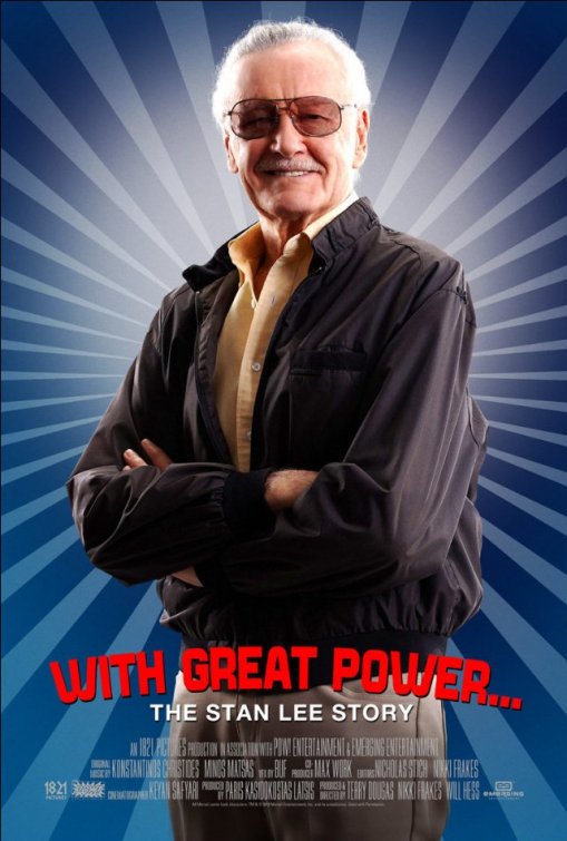 Imagem do Poster do filme 'With Great Power: The Stan Lee Story'