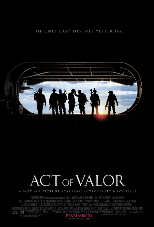 Imagem do Poster do filme 'Ato de Coragem (Act of Valor)'