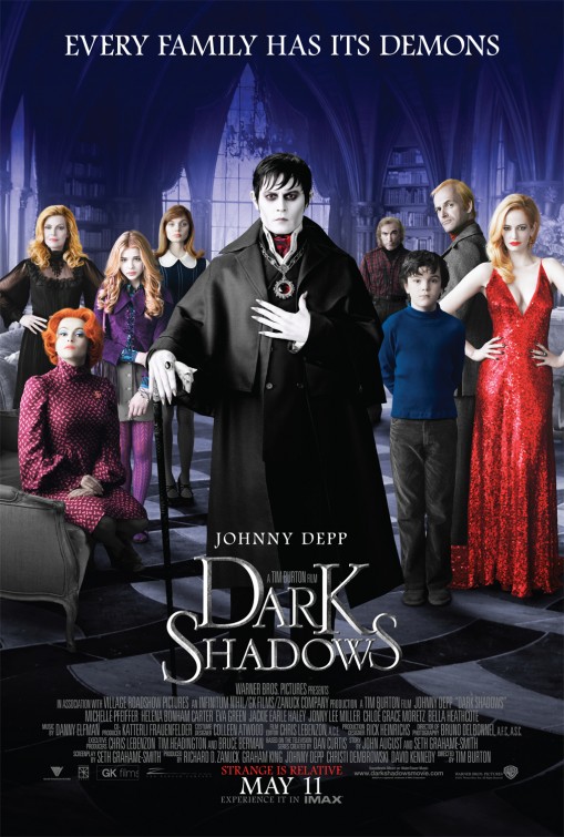 Imagem do Poster do filme 'Sombras da Noite (Dark Shadows)'