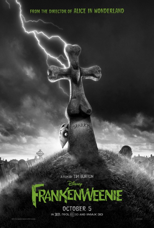 Imagem do Poster do filme 'Frankenweenie'
