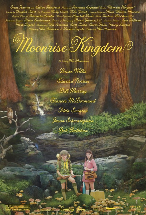 Imagem do Poster do filme 'Moonrise Kingdom'