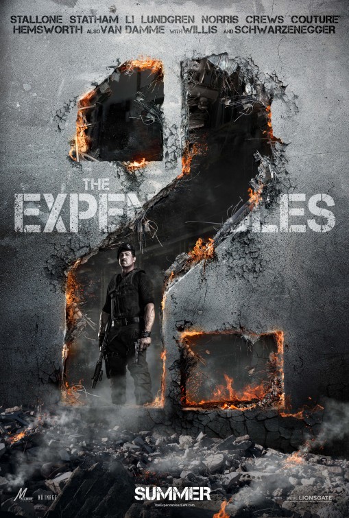 Imagem do Poster do filme 'Os Mercenários 2 (The Expendables 2)'