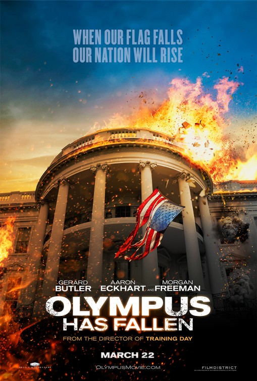 Imagem do Poster do filme 'Invasão a Casa Branca (Olympus Has Fallen)'