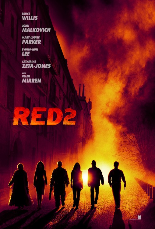 Imagem do Poster do filme 'RED 2: Aposentados e Ainda Mais Perigosos (Red 2)'