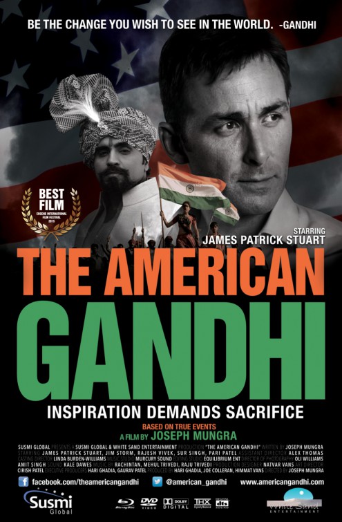 Imagem do Poster do filme 'The American Gandhi'