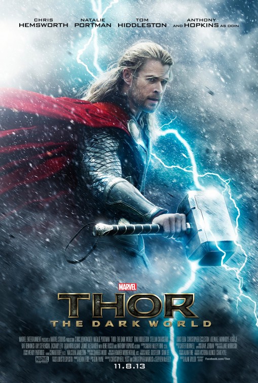 Imagem do Poster do filme 'Thor: O Mundo Sombrio (Thor: The Dark World)'