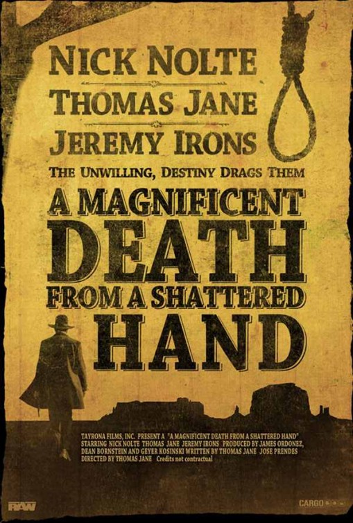 Imagem do Poster do filme 'A Magnificent Death from a Shattered Hand'