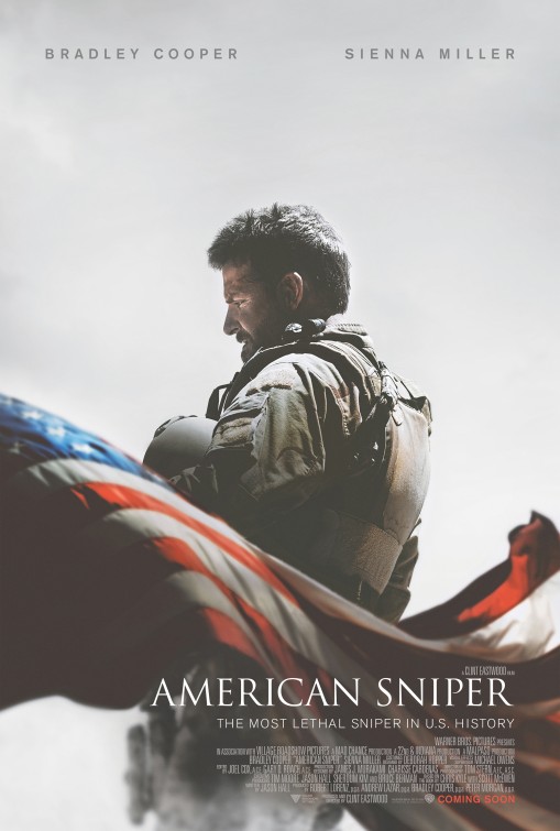 Imagem do Poster do filme 'Sniper Americano (American Sniper)'