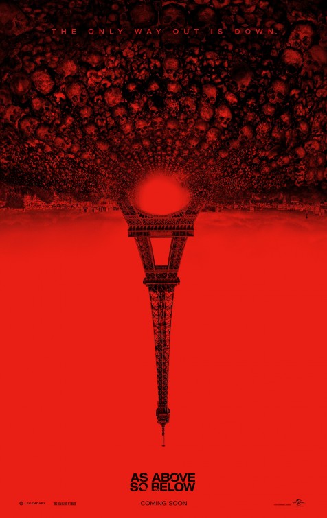 Imagem do Poster do filme 'Assim na Terra Como no Inferno (As Above, So Below)'