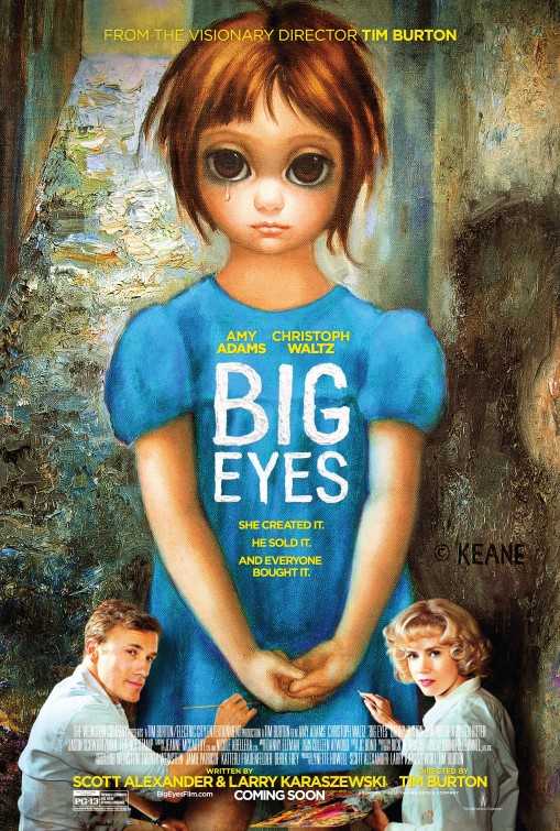 Imagem do Poster do filme 'Grandes Olhos (Big Eyes)'