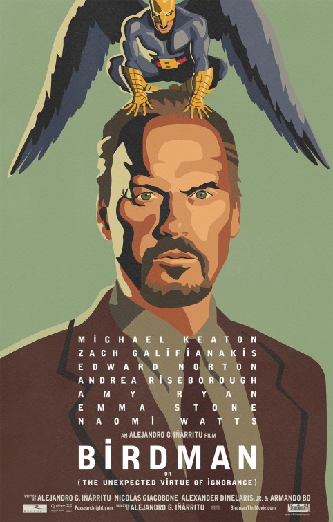 Imagem do Poster do filme 'Birdman ou (A Inesperada Virtude da Ignorância) (Birdman)'