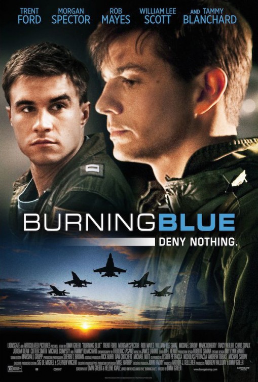 Imagem do Poster do filme 'Burning Blue'