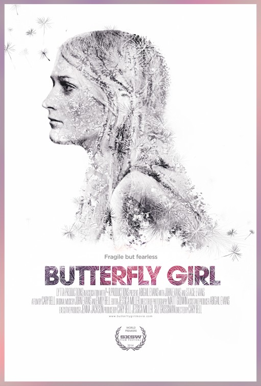 Imagem do Poster do filme 'Butterfly Girl'