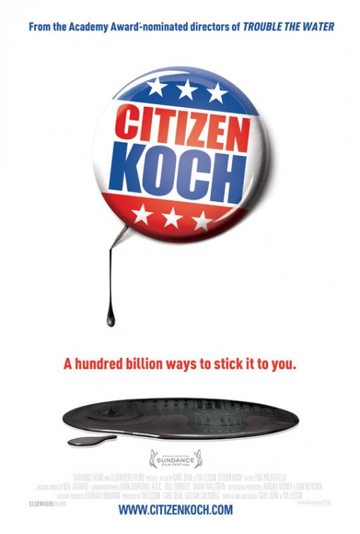 Imagem do Poster do filme 'Citizen Koch'