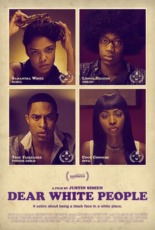 Imagem do Poster do filme 'Cara Gente Branca (Dear White People)'