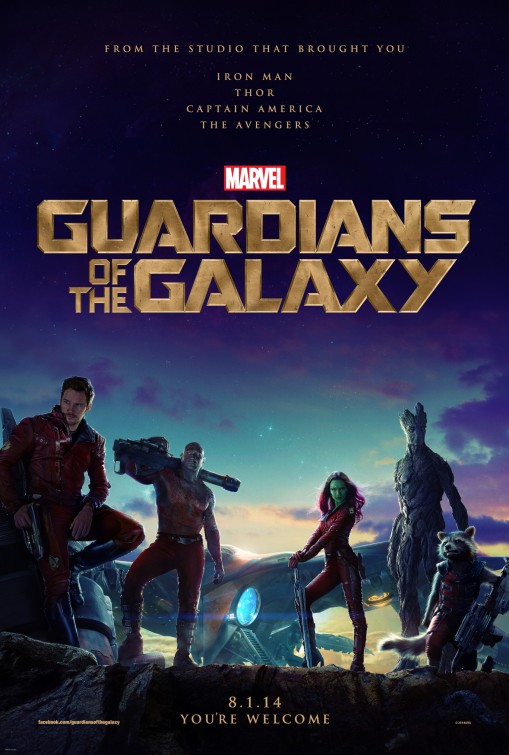 Imagem do Poster do filme 'Guardiões da Galáxia (Guardians of the Galaxy)'