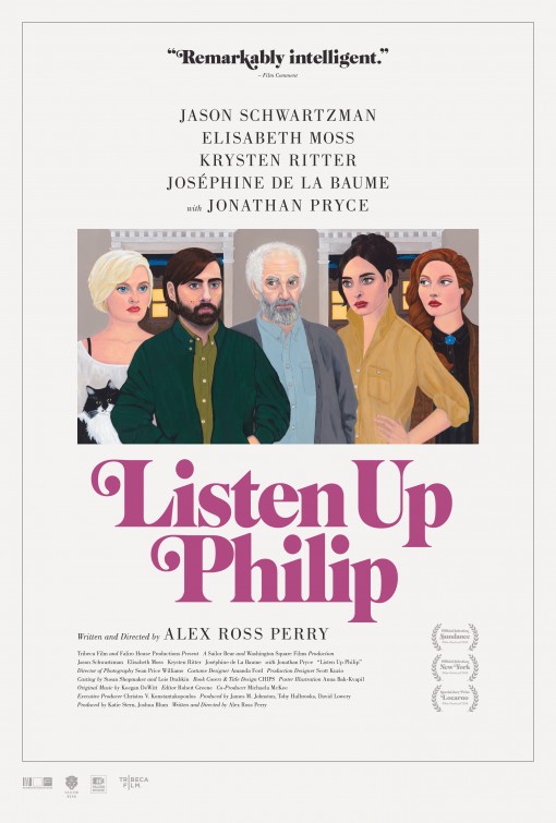 Imagem do Poster do filme 'Cala a Boca Philip (Listen Up Philip)'