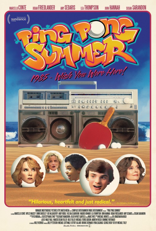 Imagem do Poster do filme 'Desventuras de Verão (Ping Pong Summer)'