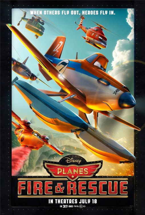 Imagem do Poster do filme 'Aviões 2: Heróis do Fogo ao Resgate (Planes: Fire & Rescue)'