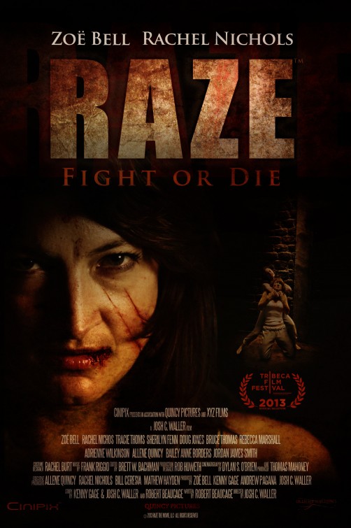 Imagem do Poster do filme 'Raze: Lutar ou Correr (Raze)'