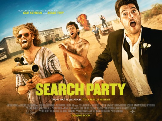 Imagem do Poster do filme 'Loucuras no México (Search Party)'