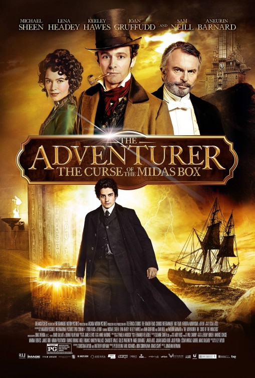 Imagem do Poster do filme 'O Aventureiro: A Maldição da Caixa de Midas (The Adventurer: The Curse of the Midas Box)'