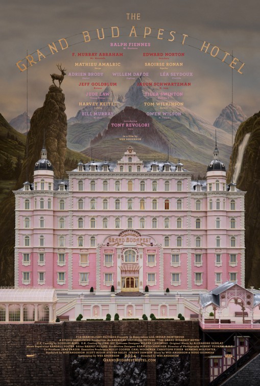 Imagem do Poster do filme 'O Grande Hotel Budapeste (The Grand Budapest Hotel)'