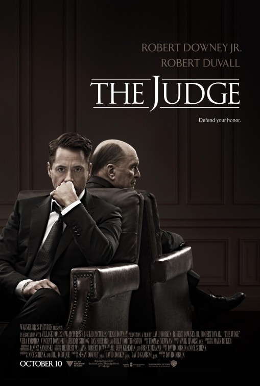 Imagem do Poster do filme 'O Juiz (The Judge)'