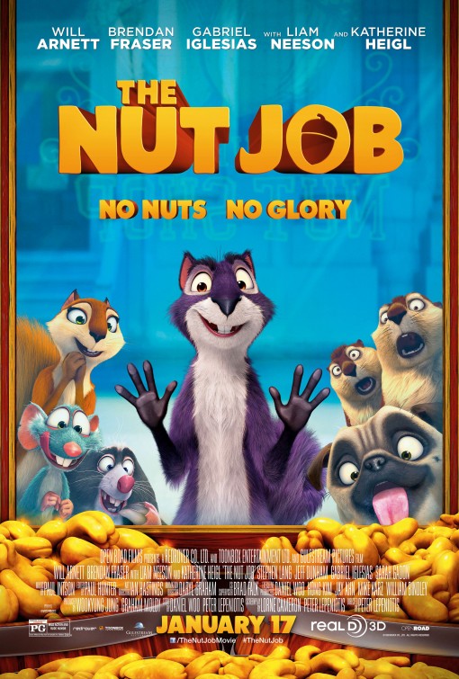 Imagem do Poster do filme 'O Que Será de Nozes? (The Nut Job)'