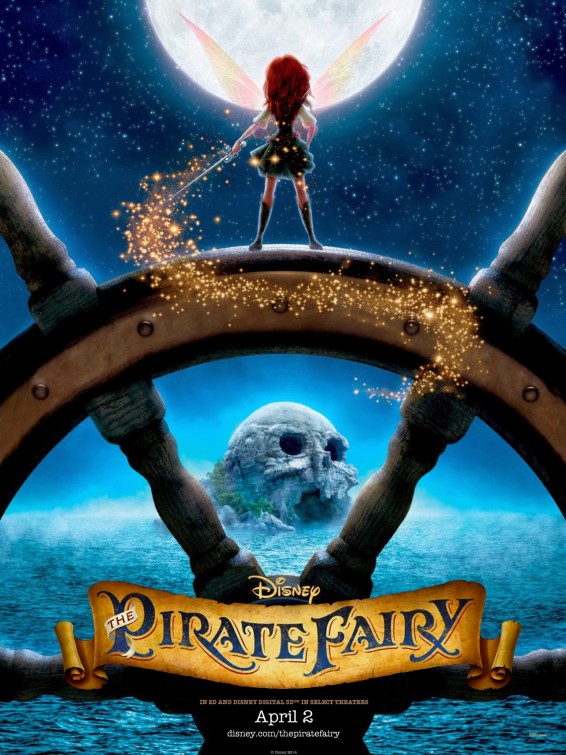 Imagem do Poster do filme 'Tinker Bell: Fadas e Piratas (The Pirate Fairy)'