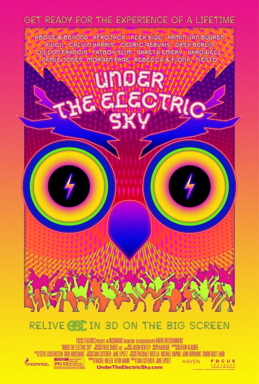 Imagem do Poster do filme 'EDC 2013: Sob o Céu Elétrico (Under the Electric Sky)'