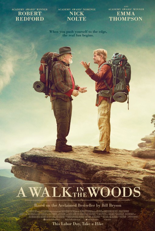 Imagem do Poster do filme 'Por Aqui E Por Ali (A Walk in the Woods)'