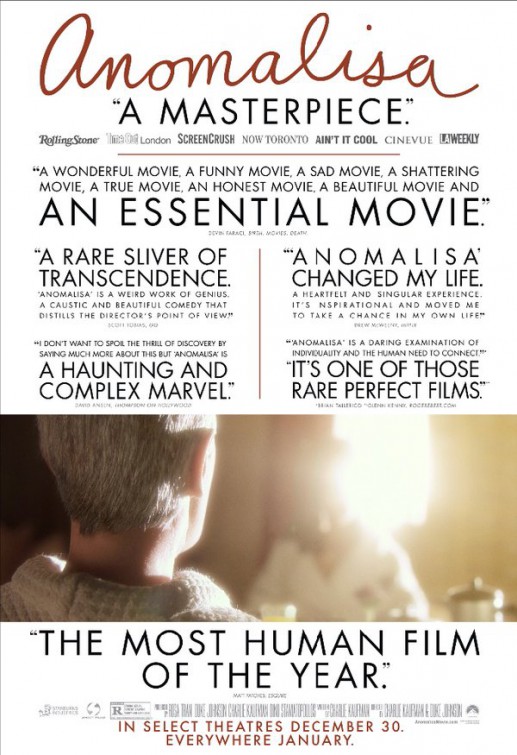 Imagem do Poster do filme 'Anomalisa'