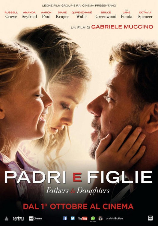 Imagem do Poster do filme 'Pais e Filhas (Fathers and Daughters)'